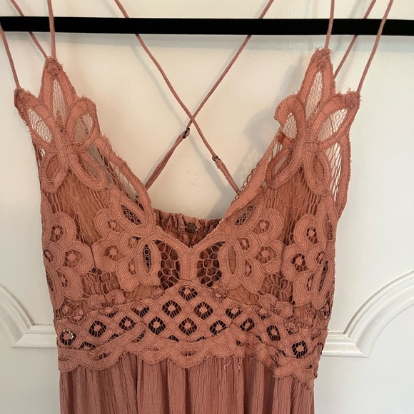 Free People Intimately Free Adella Rose Slip Dress - Picture 2 of 5